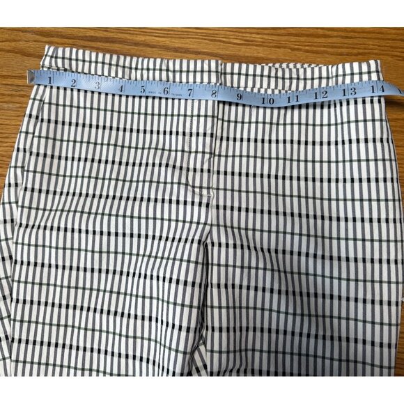 Theory Women's Capri Minimalist Novelty Print Stretchy Dress Pixie Slacks Size 4 - Picture 9 of 10